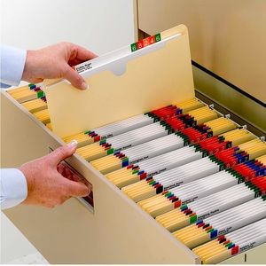 Smead File Jacket,StraighTab,2" Expansion,Letter Size, Manila,50 Per Box (75560)